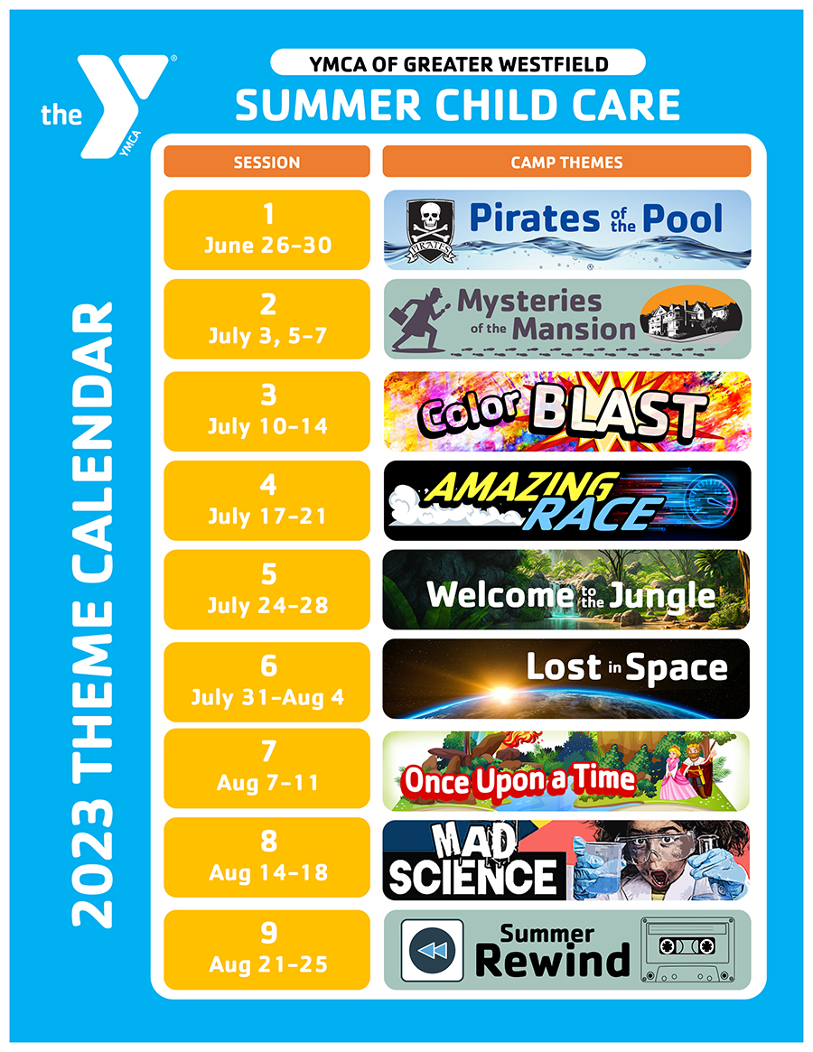 SUMMER PROGRAMS YMCA of Greater Westfield